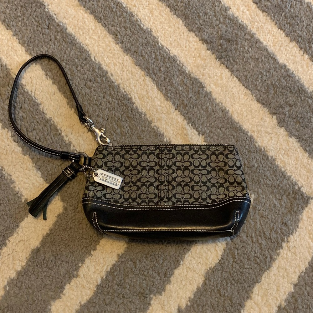 Small Coach Wristlet